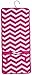 World Traveler Pink Chevron Cosmetic Makeup Organizer Hanging Bag