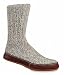 ACORN Unisex Slipper Sock, Grey Rag Wool, Medium / 10.5 - 11.5 B(M) US Women / 9 - 10 D(M) US Men