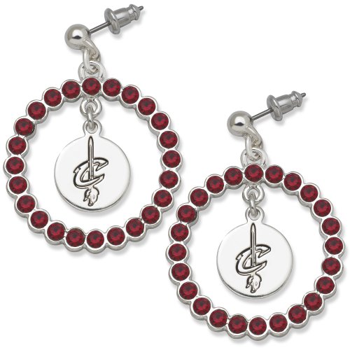 NBA Cleveland Cavaliers LogoArt Spirit Earrings
