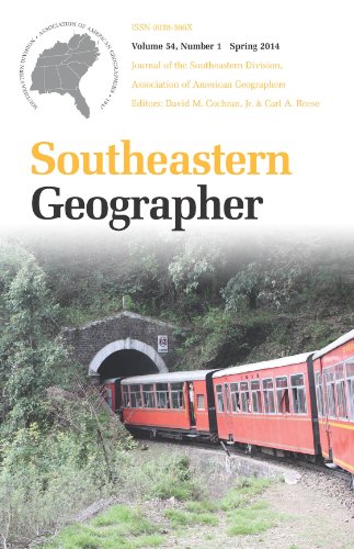 Southeastern Geographer: Spring 2014 Issue