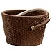 Suncast Resin Wicker Garden Hose Pot with 80' Hose Capacity #WHP80 (Hose not included)
