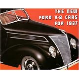 1937 FORD Sales Brochure Literature Book Piece by Ford