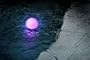 Master Craft ER1097M-L Color-Changing Floating Solar Powered Light Globe