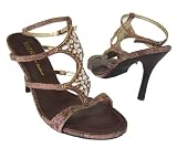KATHY Van Zeeland - Kathy Van Zeeland Joss Chocolate Rhinestone Sandals