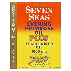 Seven Seas Evening Primrose Oil and Starflower Oil 1000mg