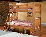 Traditional Designed HardWood Twin Full Size Bunk Bed Traditional Designed HardWood Twin Full Size Bunk Bed