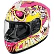 Icon Rocket's Dead Glare Women's Alliance SSR Road Race Motorcycle Helmet