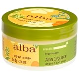 Alba Botanica Papaya Mango Body Cream 6.5 Ounce Jar Pack of 2 by Alba