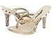 Akademiks 'Keia' AWF016-272 Beige High Heel Thong Style Sandel