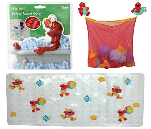 Playskool Sesame Street Elmo Bath Adventure Steamboat Toy Bebe Fino