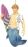 Review December Diamonds  / December Diamonds Surfer Dude Mega Hunk Merman Christmas Ornament