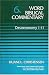 Book Deuteronomy 1 (Word Biblical Commentary)