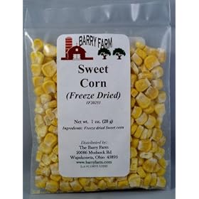 Sweet Corn, Freeze Dried, 1 oz.