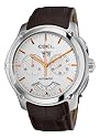 Ebel Men's 9305F71/6335165 Classic Hexagon Chronograph Silver Dial Watch