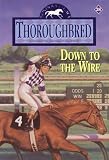 Down to the Wire (Thoroughbred, Vol 38)