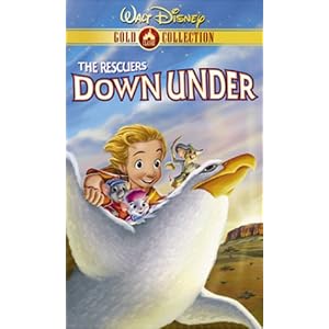 The Rescuers Down Under [VHS]
