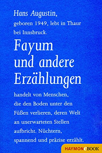 Fayum und andere Erzählungen (German Edition)