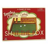Cardinal Games Shut The Box Wood Retro Game