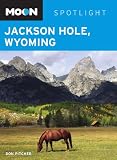 Image of Moon Spotlight Jackson Hole, Wyoming