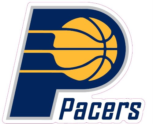 Indiana Pacers Team Auto Window Decal (12 x 10 -inch)
