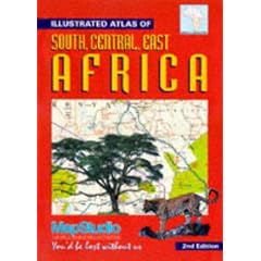 Illustrated Road Atlas of South, Central and East Africa (Road Atlas)