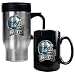 Philadelphia Eagles 16oz Travel Mug & 15oz Ceramic Mug set - Helmet logo NFL Football