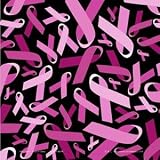 Zan Headgear Bandannas BBC01 Bandanna, 100% Cotton, Breast Cancer Pink Ribbon Black