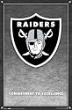 Oakland Raiders (New Logo) Sports Poster Print - 24" X 36"