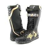 BABY PHAT Cat Suprema Boots Gold Shoes Black Womens
