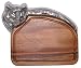 Wood Bear Cutting Board 13.5"x13"