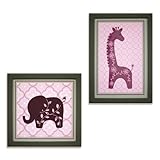 Lambs & Ivy Wall Decor, Lavender Jungle by Lambs & Ivy [並行輸入品]