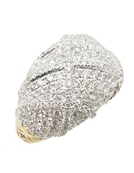 14k Yellow Gold 3.08ctw Diamond Cocktail Ring LR737Y Size 7.5