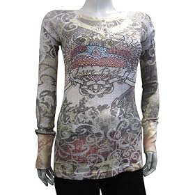 JC Eternity Ladies Long-sleeve Burnout Shirt