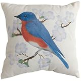 20" Square Throw Pillow, 20", BLUE BIRD