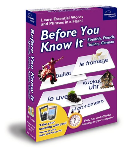 Before You Know It Multi Pack: Spanish, French, Italian and German