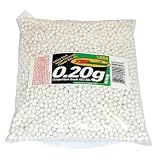TSD Tactical 5,000 ct. Bag Plastic White Airsoft BBs (6mm, 0.20g)