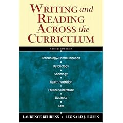 Writing and Reading Across the Curriculum