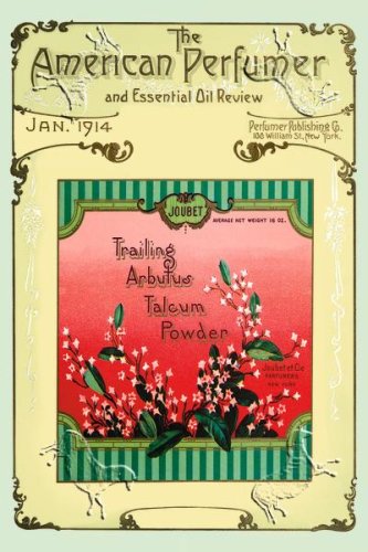 Art Poster, The American Perfumer and Essential Oil Review: Joubet Trailing Arbutus Talcum Powder - 18.75 x 27.5