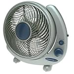 Soleus Air FTY-25 10-Inch Wall Mountable Table Fan