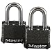 Master Lock 380T Keyed-Alike Padlock, Rustoleum, 2-Pack
