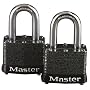 Master Lock 380T Keyed-Alike Padlock, Rustoleum, 2-Pack