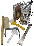 Beekeeping Tools Kit -6 Pcs. -Bee Hive Smoker, Beekeeping Accessory -Bee Keeping Tool- HLPB