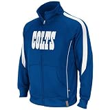 Indianapolis Colts Tailgate Time Full Zip Performance Track Jacket - L