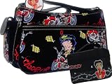 Betty Boop Biker Purse Bonus Cosmetic Case