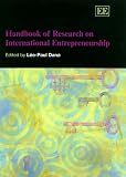 Handbook of Research on International Entrepreneurship (Elgar Original Reference)