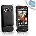 Durable, Protective Silicone Shell Case for Verizon DROID Incredible by HTC - Hard, Protective Silicone Shell with Incredible-style Accents Offering Unparalleled Protection for your HTC Incredible Phone - With Microfiber Screen Cleaning Cloth