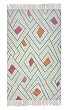 Wool rug, 'Kites' (4x7) Wool rug, 'Kites' (4x7)