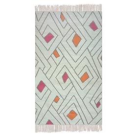 Wool rug, 'Kites' (4x7) by NOVICA