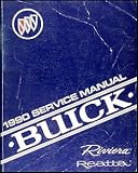 1990 Buick Riviera & Reatta Repair Shop Manual Original