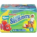 Huggies Little Swimmers Disposable Swimpants Swim Diapers, Size Small, Fits 16 - 26 lbs, Case of 48 (4 bags of 12)
